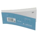 PAD TALOES CX. NUM.BRAN.LOAN T25