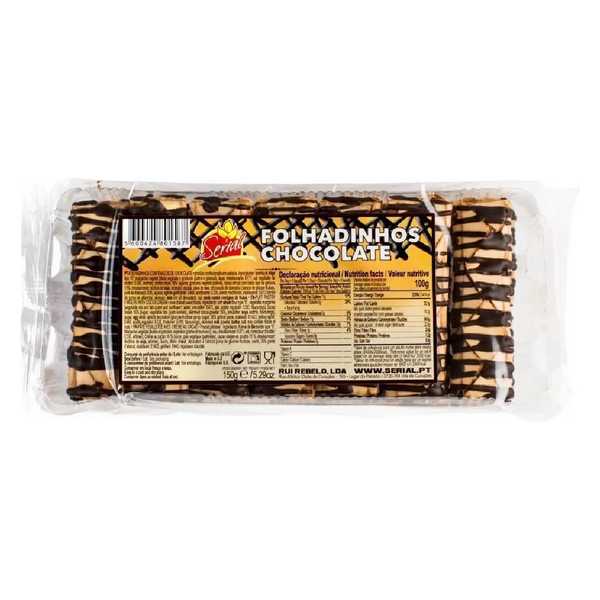 FOLHADINHOS SERIAL CHOC.150G
