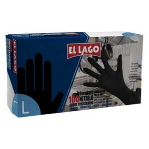 GLOVES NITRI.EL L.PR(L)100 2348
