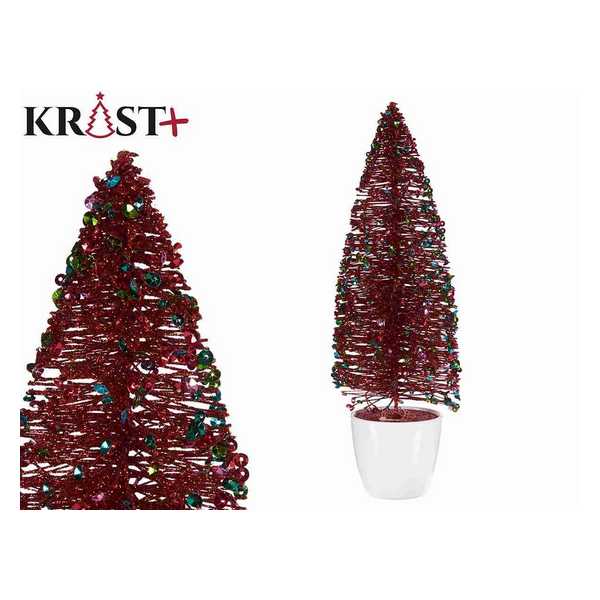 TREE CHRISTMAS C/VASO BRAN.90180