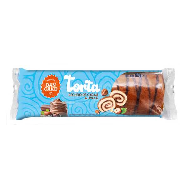 TORTA DAN CAKE CHOC&AVELA 300G