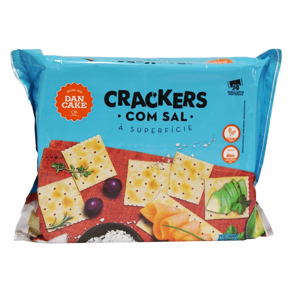 CRACKERS DAN CAKE WITH SALT 500G