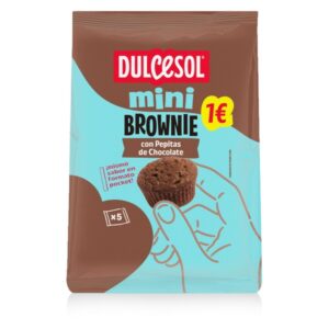 SNACK DULCESOL MINI BROWNIE 115G