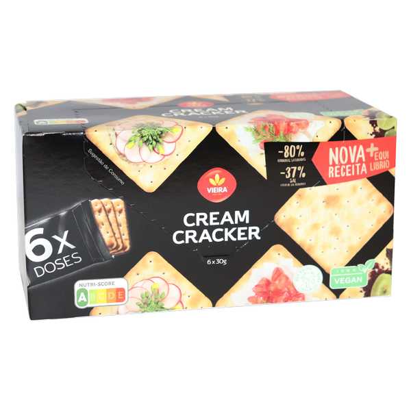COOKIES VIEIRA CREAM CRACKER 180G