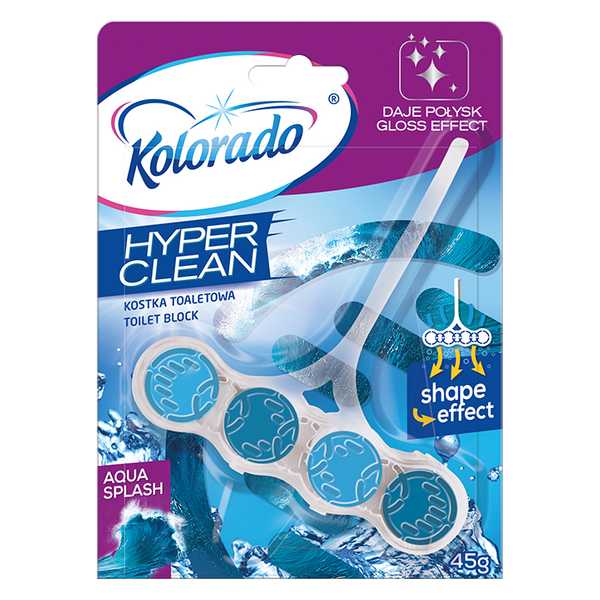 TOILET BLOCK KOLORADO HUP.AQUA S.45G