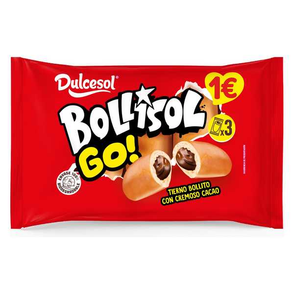 BOLO DULCESOL BOLLISOL GO!120G