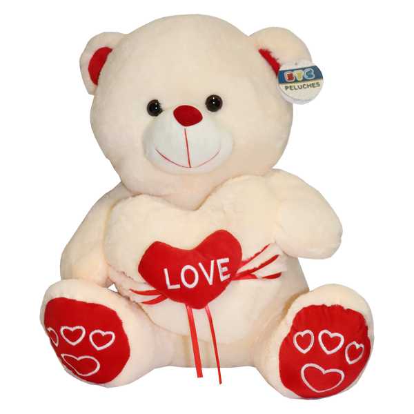 STUFFED BEAR C/COR.50CM 00860