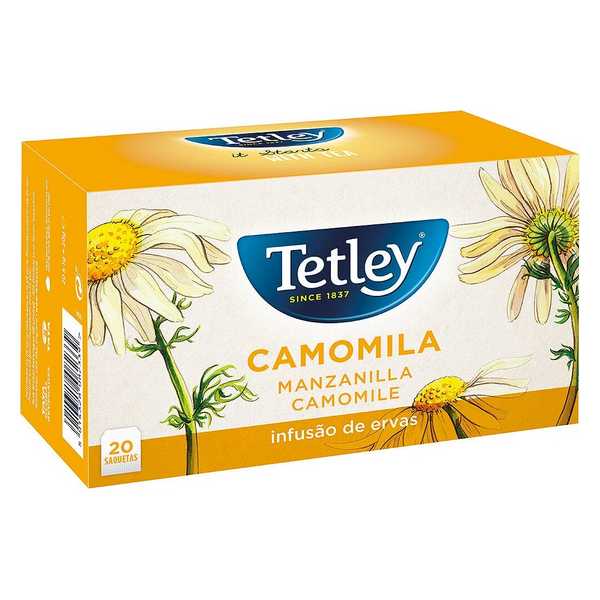 INFUSION TETLEY CAMOMILA 20G 20SQ.