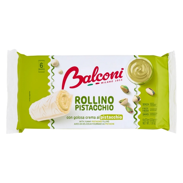 SNACK BALCONI ROLLINO PISTAC.222G
