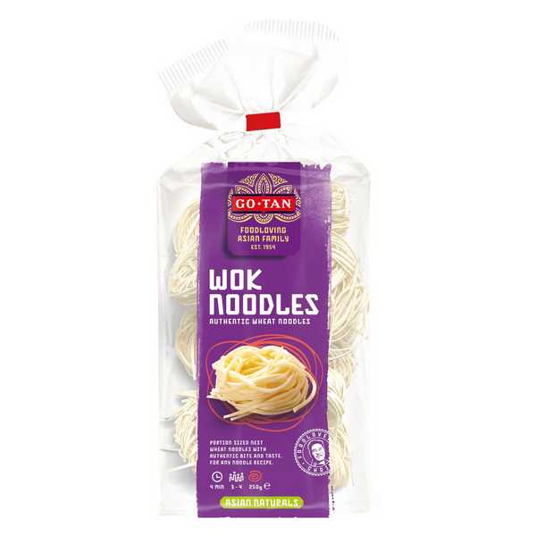 PASTA GO-TAN WOK NOODLES 250G