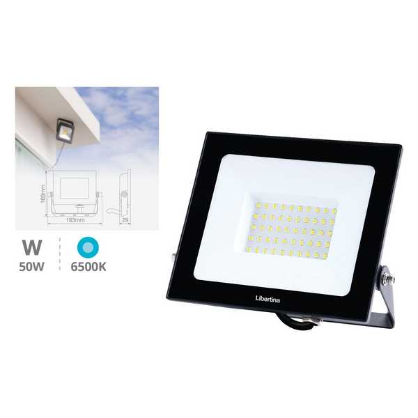 PROJETOR LIBERT.LED 50W 6500K