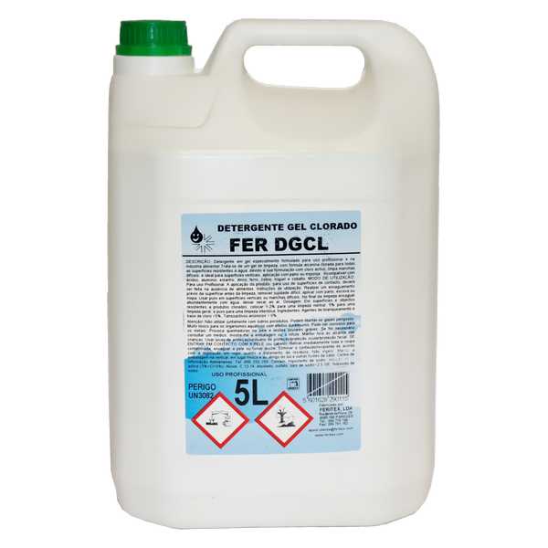 DETERGENT FER DGCL GEL CLORADO 5L