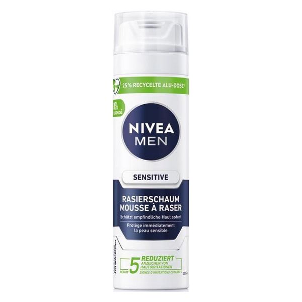 FOAM BARBA NIVEA SENSITIVE 200M