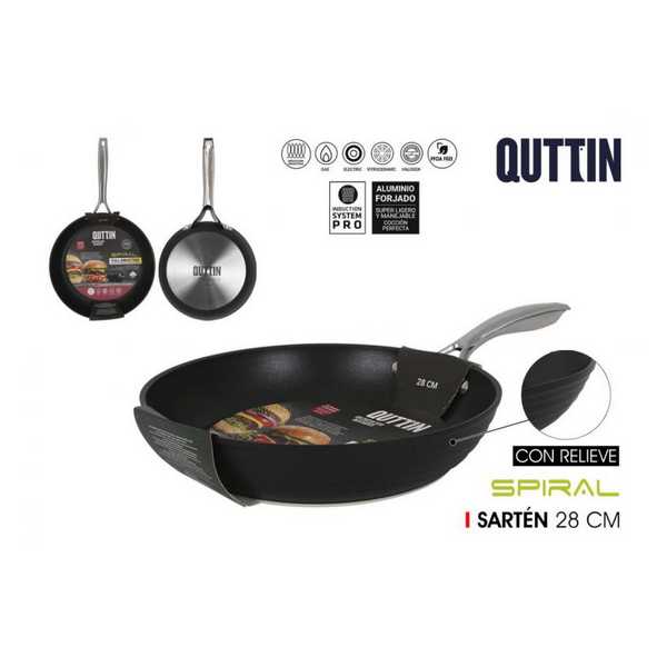 FRYING PAN SPIRAL F.IND.28CM SP028