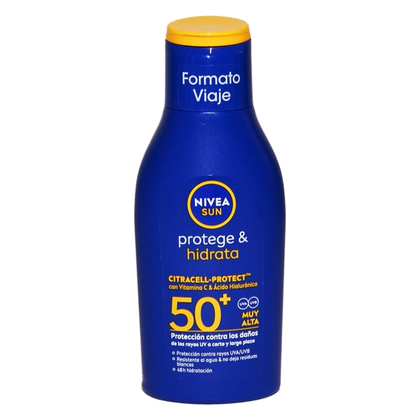 PROTETOR SOLAR NIVEA LOÇ.PR&HIDR.50+ 100ML