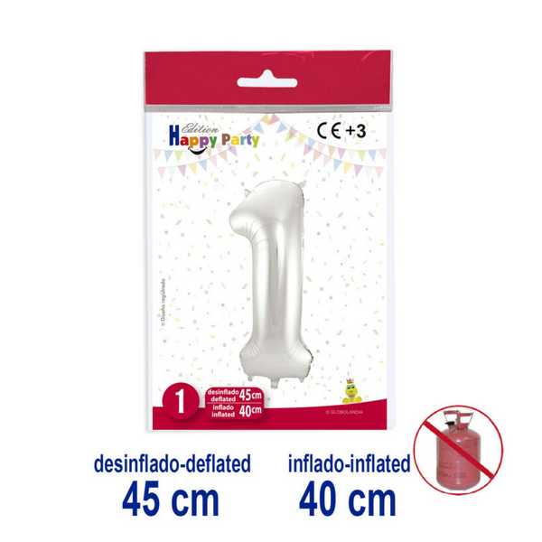 BALLON DEC.PRATA C/V.N1 5938-1