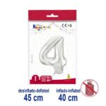 BALLON DEC.PRATA C/V.N4 5938-4