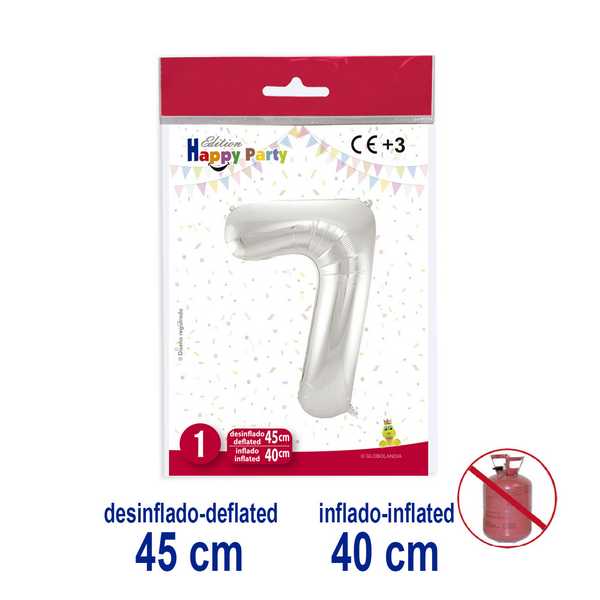 BALLON DEC.PRATA C/V.N7 5938-7