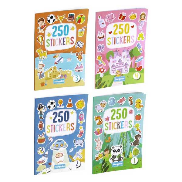 BOOK 250 STICKERS CO3449