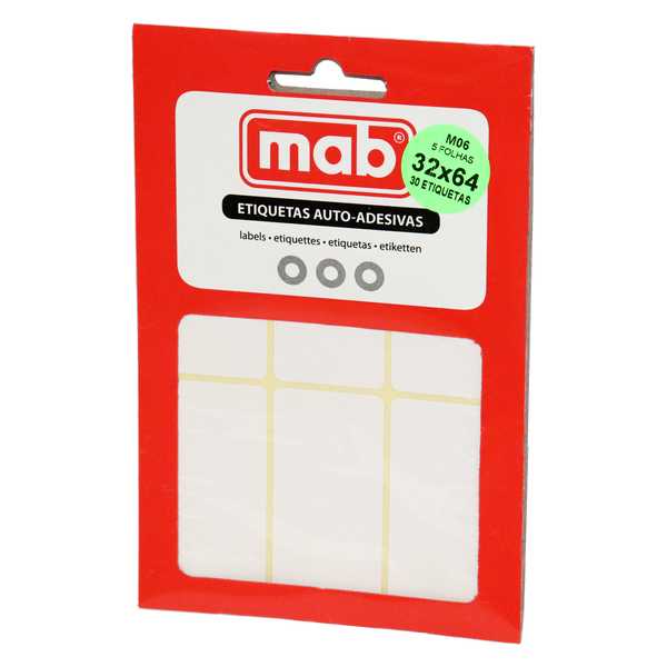 LABEL ADES.MAB 32X64MM 30UN M06