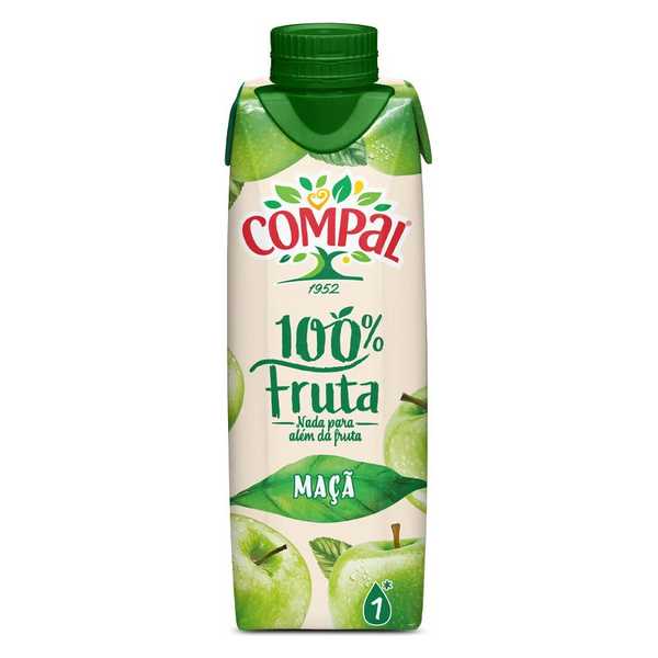 100% COMPAL FR.MAÇA PR 300ML