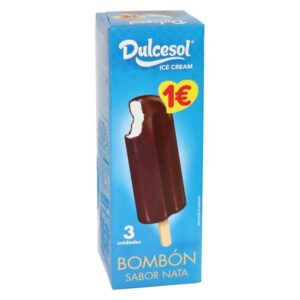 ICECREAM DULCESOL BOMBOM CREAM 3X46G