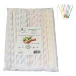 STRAW PAPER COLORS 20CM CJ50
