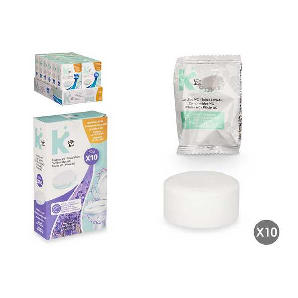 TOILET BLOCK K LAVANDA 30G 10U 85812