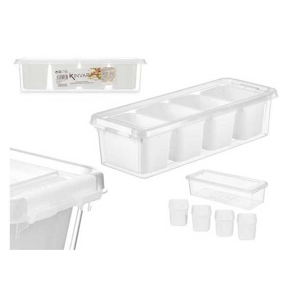 BOX PLAST.C/TAMP.4 DIV.91365