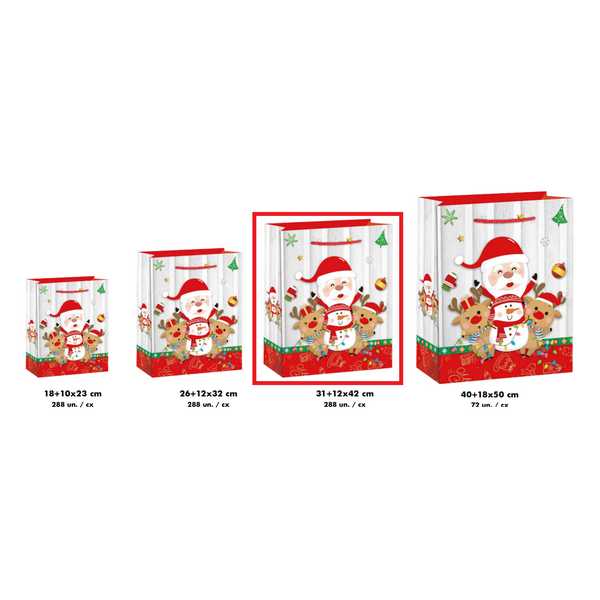 BAG PAPER NAT.32X14X40 P.N+ME