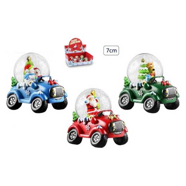 GLOBO NEVE CHRISTMAS 7CM 22022