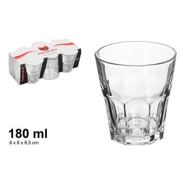 GLASS WATER CASAB.18C CJ6 119019