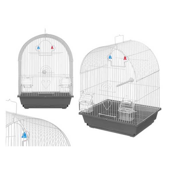 GAIOLA PASSAROS METAL 76823