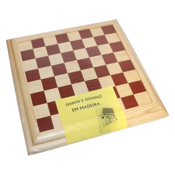 TRAY DAMAS/DOMINO WOOD