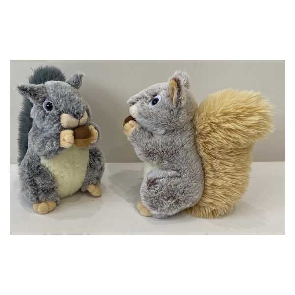 STUFFED ESQUILO 19CM 07-14348