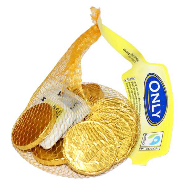 CHOCOLATE ONLY MOEDAS/NOTAS 85G