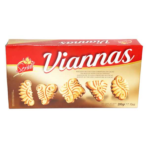 BISCUITS SERIAL VIANNAS COCOA 200G