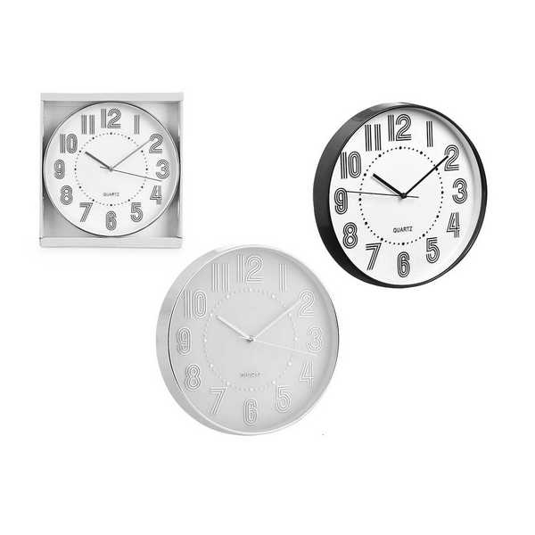 WATCH WALL RED.30CM 10768