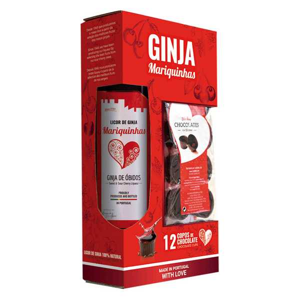 GINJA MARIQUINHAS 50CL+12C.CHO