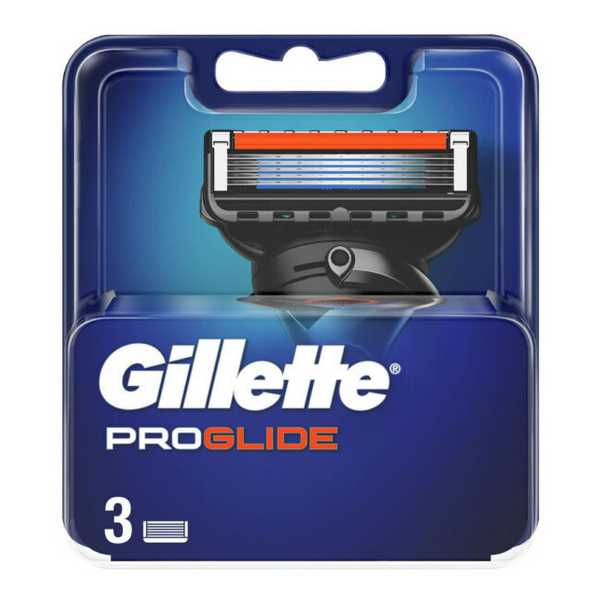 LÂMINAS GILLETTE FUSION PROGLIDE 3