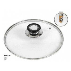TAMPA VID.ARO INOX ADELE 30CM