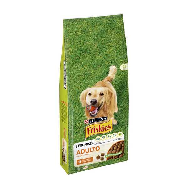 FRISKIES DOG ADULTO AVES&VERD.15KG