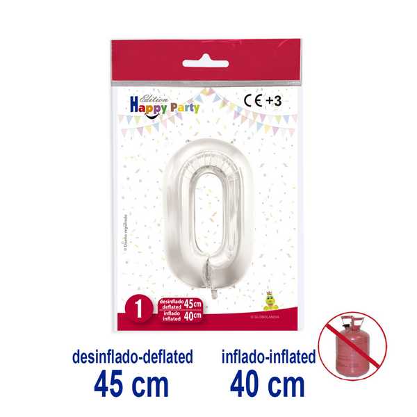 BALLON DEC.PRATA C/V.N0 5938-0