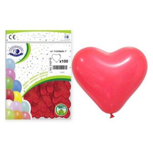 BALÃO CORAÇAO VM. 16CM(100)27GP
