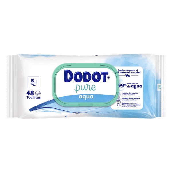 CLOTHS DODOT PURE AQUA 48