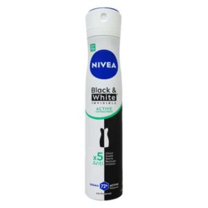 DEODORANT NIVEA SPR W. B&W.ACTIV.200M