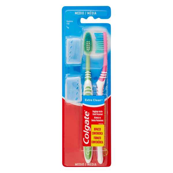 TOOTHBRUSH COLGATE E/CL.MD.PK2