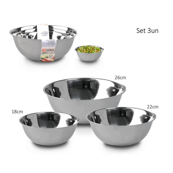 BOWL INOX CJ3 22187/S3