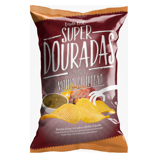 POTATO CHIPS SUPER DOUR.LEITAO 150G