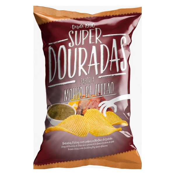 POTATO CHIPS SUPER DOUR.LEITAO 40G POTATO CHIPS SUPER DOUR.LEITAO 40G